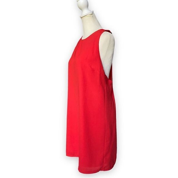 MIAMI Red Racerback Shift Mini Dress - Picture 4 of 16